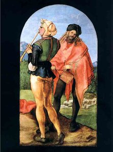 Retable Jabach Tambour Flutiste, Cologne — Albrecht Dürer