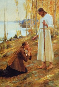 Kristus Ja Mataleena — Albert Edelfelt, Realism