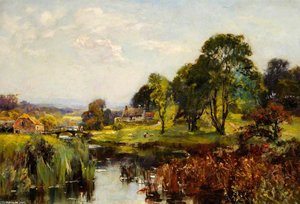 Lathkill Dale, Derbyshire — Henry John Yeend King