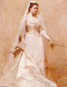 A Bride — Abbott Handerson Thayer