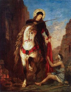 Saint Martin — Gustave Moreau, Symbolism