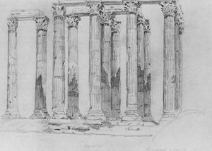 Ruins Of A Temple — Konstantin Fyodorovich Bogaevsky