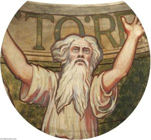 Figure With Raised Arms (cartoon For St Paul's Cathedral) — Hugh Hutton Stannus