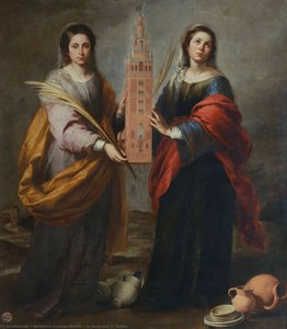 St. Justa And St. Rufina — Bartolomé Esteban Murillo