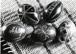 Easter Eggs From Bela Krajina — Theodor Julius Račič