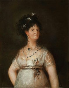 Queen María Luisa Of Spain — Francisco José De Goya Y Lucientes, Romanticism