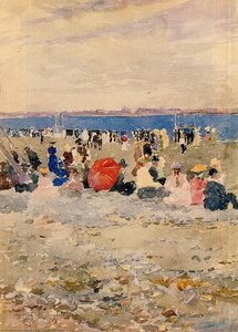 Revere Beach — Maurice Brazil Prendergast