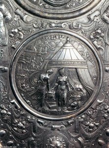Shield For Francesco I De' Medici (detail) — Benvenuto Cellini, Renaissance