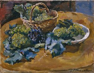 Still Life. Grape. — Pyotr Konchalovsky