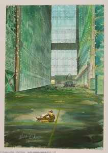 Apollo 15 Nasa Artist At Work, Vab — Walt Owen