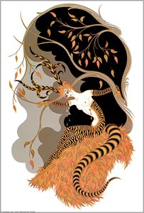 The Seasons, Autumn — Erté