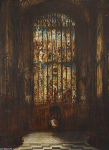 East Window Of King's College Chapel, Cambridge