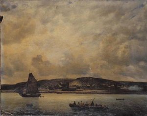 Vue De L'ancien Cherbourg — Lottier Louis