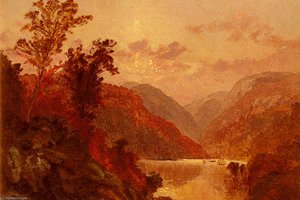 In The Highlands Of The Hudson — Jasper Francis Cropsey