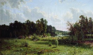 Coppice (noon) — Ivan Ivanovich Shishkin