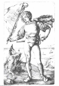 The Banner Swinger — Albrecht Dürer, Northern Renaissance