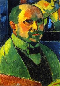 Selbstbildnis — Alexej Von Jawlensky, Expressionismus