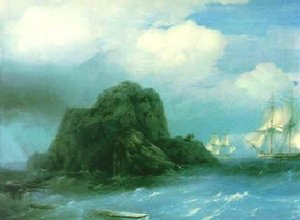 Rocky Island — Ivan Konstantinovich Aivazovsky
