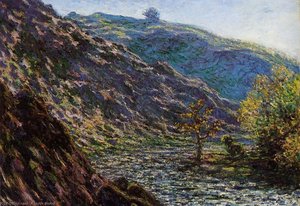 The Old Tree At The Confluence — Claude Monet, Impressionist Movement