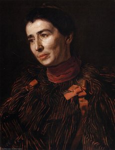 Porträt Von Mary Adeline Williams — Thomas Eakins, Zeitgenössischer Realismus