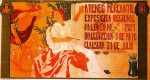Ateneo Mercantil. Valencian Regional Exhibition — José Mongrell Torrent, Realism