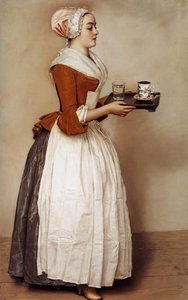 La Doncella Del Chocolate — Jean-étienne Liotard, Rococó