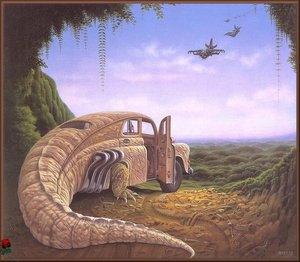 Attack At Dawn — Jacek Yerka