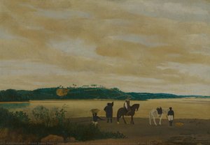 View of the Island of Itamaracá, Brazil, Frans Jansz Post, 1637