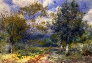 Sunny Landscape — Pierre-auguste Renoir, Impressionist Landscape