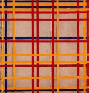 New York City Ii — Piet Mondrian, Neoplasticism