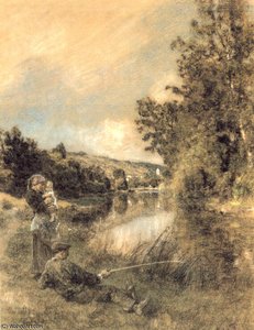 La Marne — Léon Augustin L'hermitte