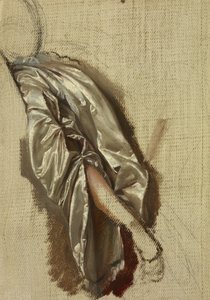 Study Of Quinn Barbara's Arm To The Painting "the Death Of Barbara Radziwiłł" — Józef Simmler