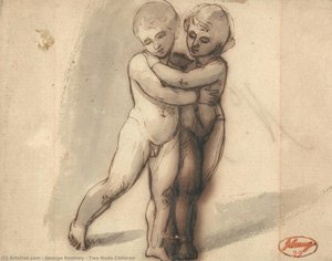 Two Nude Children — George Romney, Georgian Portraiture