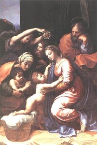 La Sagrada Familia — Rafael, High Renaissance