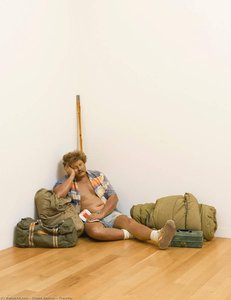 Traveller — Duane Hanson