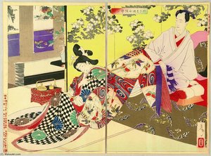 Shogun And Beauty — Tsukioka Yoshitoshi