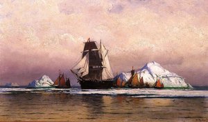 Fishing Fleet Off Labrador — William Bradford