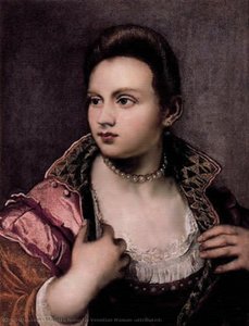 Venetian Woman (attributed) — Marietta Robusti, Venetian Renaissance