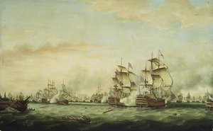 Battle Of The Saints — Thomas Whitcombe