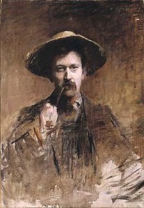 Portrait Du Peintre Par Lui Meme, (painting) — Frank Edwin Scott