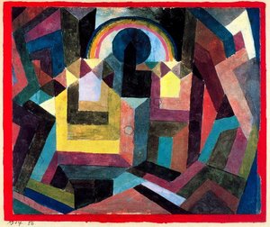 With The Rainbow — Paul Klee, Cubism