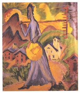 Life On The Alpine Pasture — Ernst Ludwig Kirchner