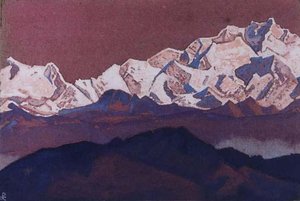 Rocky Peaks. Himalayas. — Nicholas Roerich