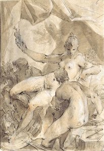 Allegory Of Peace, Fertility And Science — Hans Von Aachen