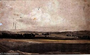 Near Handborough, Oxon — John Varley I (the Older)