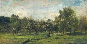 Orchard — Charles-françois Daubigny