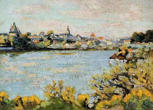 The Village Of Pornic — Ferdinand Guillaumin