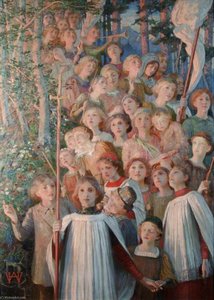 A Religious Procession — William Herbert Allen