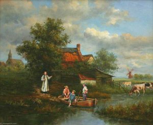 John Wesley at Wroot, Lincolnshire