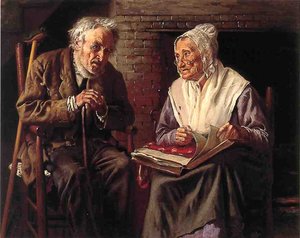 Old Memories — John George Brown